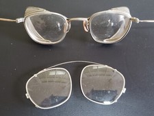 American Optical Vintage Motorcycle Steampunk Safety Goggles Glasses Mesh Sides