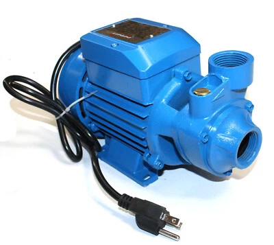 AJ TOOLS NEW 1/2HP Electric Industrial Centrifugal Clear Clean Water Pump Pool Pond 375W