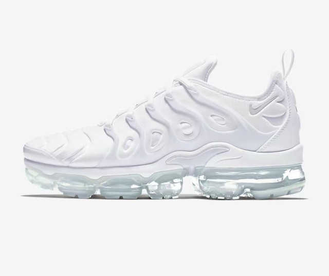 vapormax plus men white