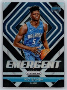 2018  Panini Prizm #6 Mo Bamba Emergent Silver Magic