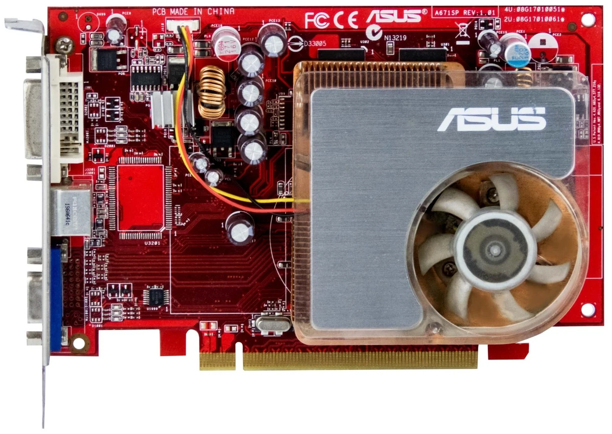 ASUS ATI RADEON X1650 PRO 256MB EAX1650PROGE HTD 256M A A671SP eBay