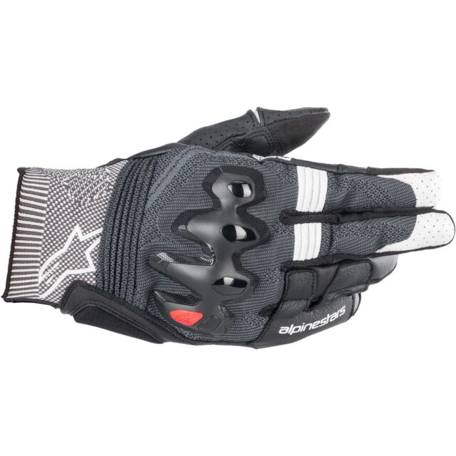 Alpinestars Motorcycle Gloves Size XL Morph Sport Touchscreen Black White