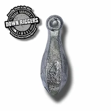 4oz Bank Sinker - Select up to 45pk / Handcrafted by Down Riggers LLC