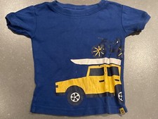 Baby Gap Kids Blue T-Shirt 12-18 Months Truck Surf Board