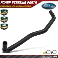 Power Steering Reservoir Line Hose for Toyota Highlander 2001 2002-2007 To Pump