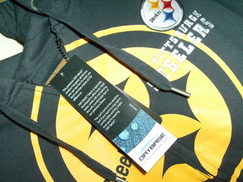NFL;Pittsburgh Steelers 3 Rivers Hoodie Full Zip NFL Team Apparel UNISEX Sm.NWT. - Picture 5 of 7