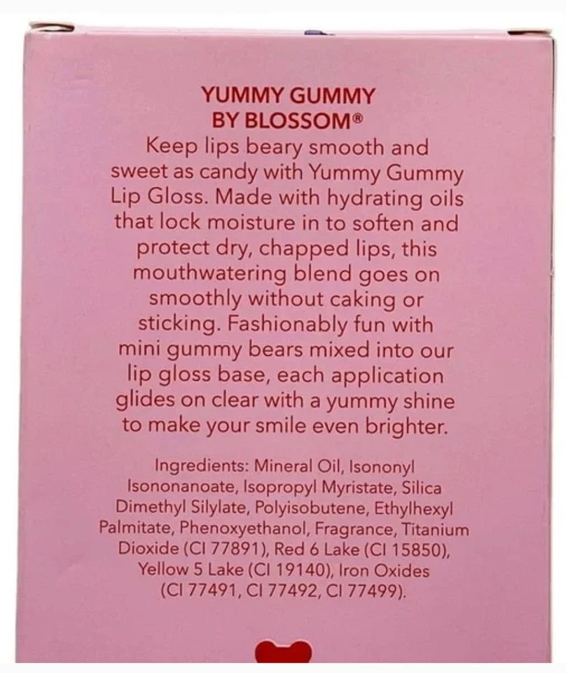 BÁLSAMO LABIAL SABOR URSO GUMMY HIDRATANTE E HIDRATANTE GUMMY BEAR (BRILHO LABIAL) - Imagem 3 de 4