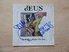 dEUS autograph signed CD booklet "In A Bar, Under The Sea"