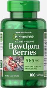 Puritan-039-s-Pride-Hawthorn-Berries-565-mg-100-Capsules-free-shipping