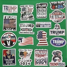 1 Donald Trump 2024 Sticker - One Random Assorted Sticker Car Waterproof     