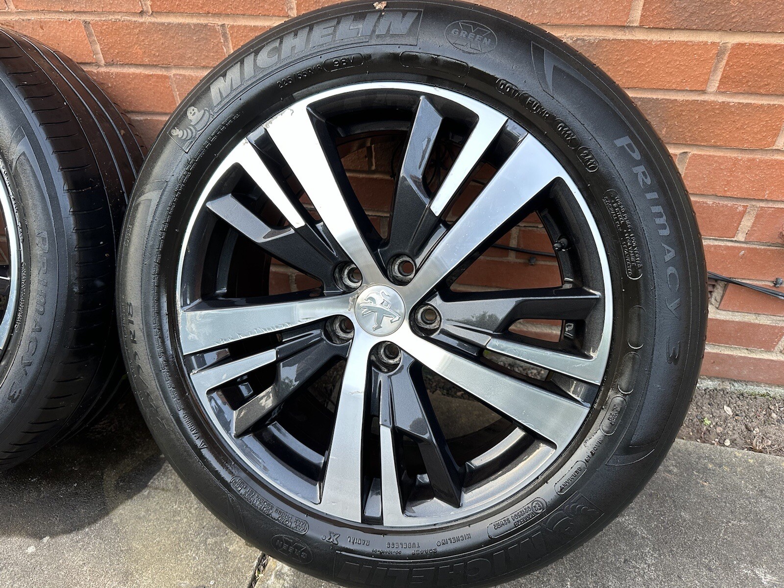 2019 PEUGEOT 3008/5008 GT LINE DETROIT ALLOY WHEELS 225/55R18 MICHELIN ...