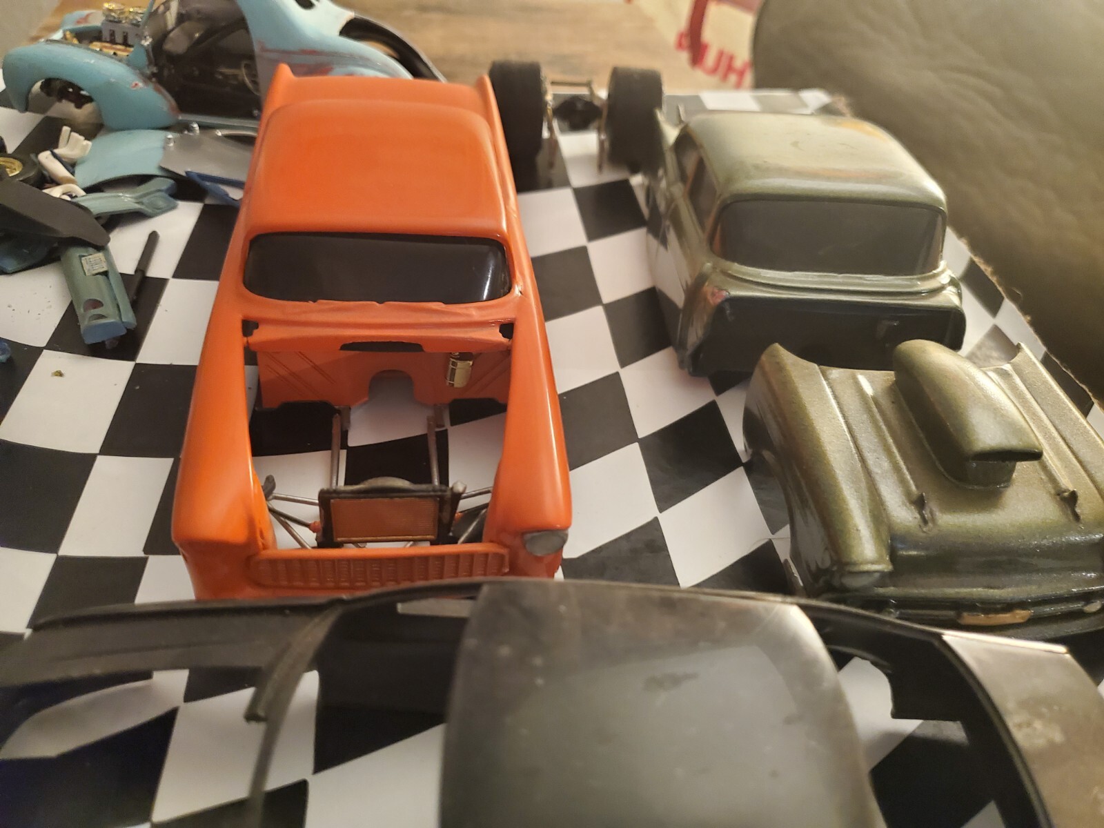 MODEL CAR PARTS 5 PRO STOCK OR PRO STREET PROJECTS PARTS JUNKYARD