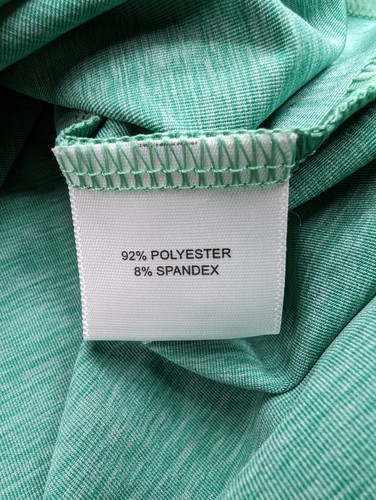 Peter Millar Summer Comfort Polo Green Men's Large Golf Stretch Performance - Picture 7 of 9