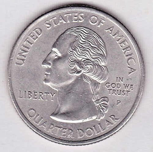 2005 P OREGON state Washington Quarter in UNCIRCULATED condition stkxx2 - Picture 2 of 4