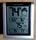 Acurite Humidity Monitor Wireless Digital Indoor Thermometer Magnet Clip On