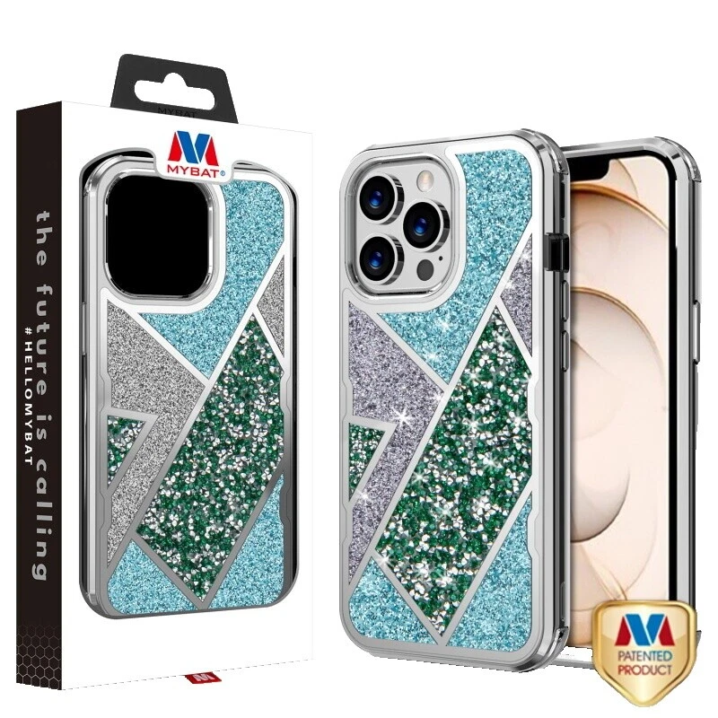 MYBAT Plata Estuches, fundas y cubiertas para teléfonos celulares para Apple