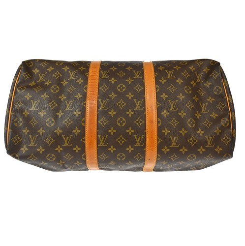 LOUIS VUITTON KEEPALL 50 TRAVEL HANDBAG MONOGRAM M41426 VI881 XX34871 - Picture 3 of 8