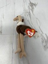 Collectible TY Teenie Beanie Babies Stretchy the Ostrich 