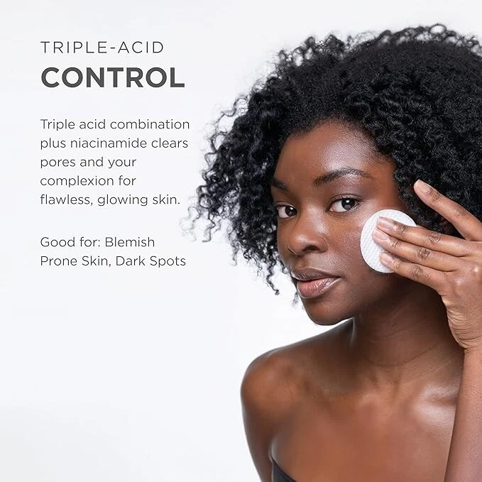 Jan Marini Skin Research Marini Clear - Almohadillas correctivas multiácidas - 30 almohadillas Foto 4 de 4