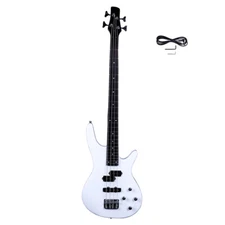 NEW Exquisite Stylish IB Bass with Power Line and Wrench Tool White