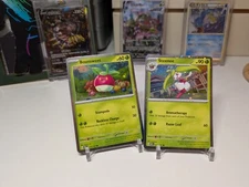 Bounsweet 016/197 + Steenee 017/197 Cosmos Holos Obsidian Flames Pokemon TCG NM