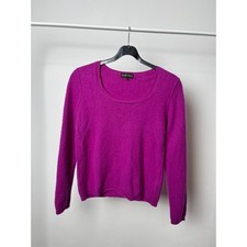 Zadig Voltaire 100 Cashmere Knit Sweater Purple Women's Size L Luxury