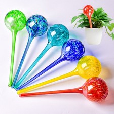 1pc Plant Self Watering Bulb Clear Water Globe Feeder Indoor Garden Automatic