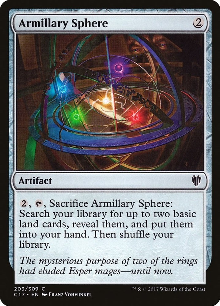 NM - Armillary Sphere C17 - 203 Commander 2017