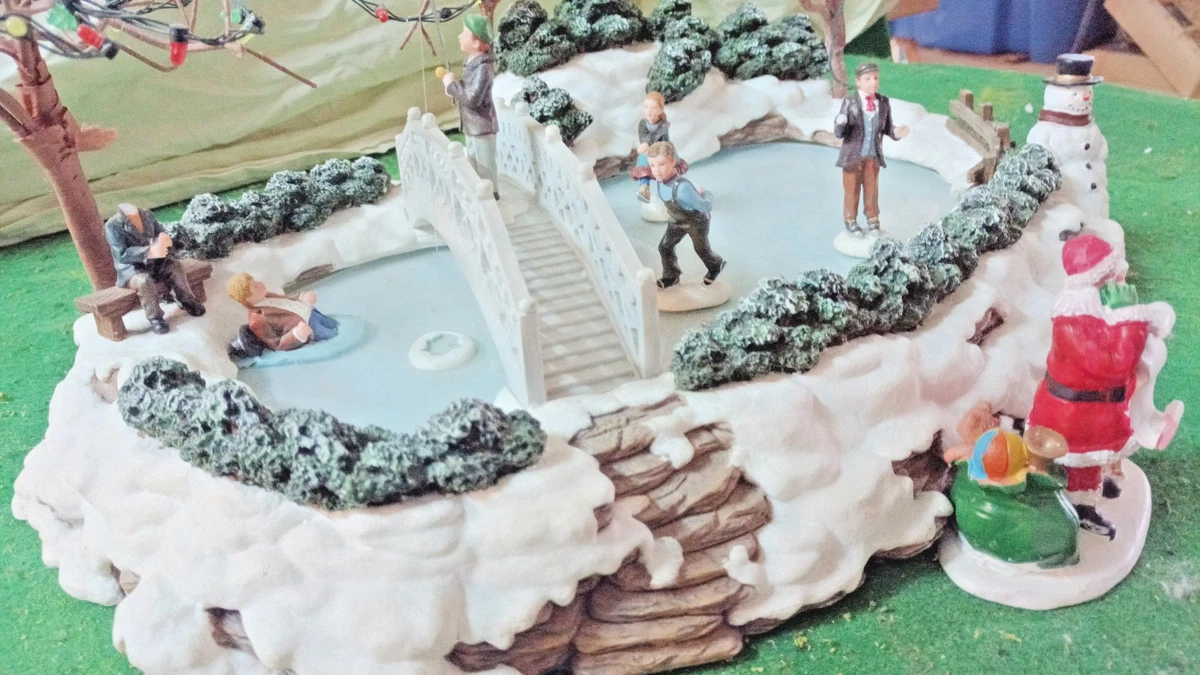 Diy Miniature Christmas Village It Takes A Village, People. AKA A