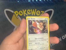 Eevee SWSH042 Black Star Promo NM Pokemon TCG with SWIRL on eBay