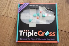 1995 BINARY ARTS CORP. TRIPLE CROSS SLIDING BLOCK PUZZLE COMPLETE