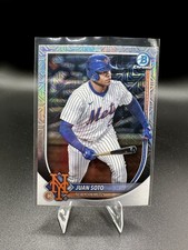 2025 Bowman Chrome - Juan Soto #22 Mega Box Mojo Refractor