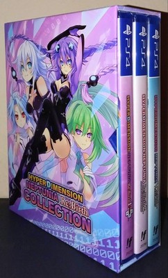 Hyperdimension Neptunia Re;Birth 1 2 3 PS4 & IFI Exclusive Slipcase New
