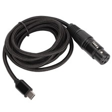 XLR to USB C Microphone Cable USB C Microphone Cable Plug and Play Sturdy for...