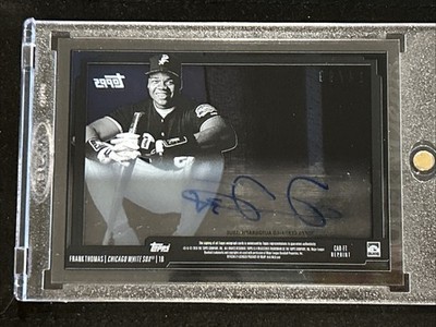 【希少】2018年フェデラーAUTOGRAPH COLLECTION 2018 Topps Clearly Authentic Autographs - Reprints Frank Thomas