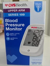 CVS Health Upper Arm Series 100 Blood Pressure Monitor  8.7"-16.5" Cuff