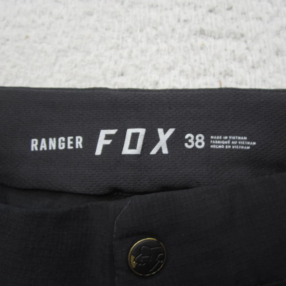 Шорты мужские Fox Racing Ranger для горного велосипеда горного велосипеда 38 черные с регулируемой талией - Изображение 2 из 4