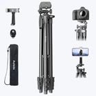 71″ Camera Tripod Aluminum Tall Tripod Stand Compatible with Canon Nikon with Wi