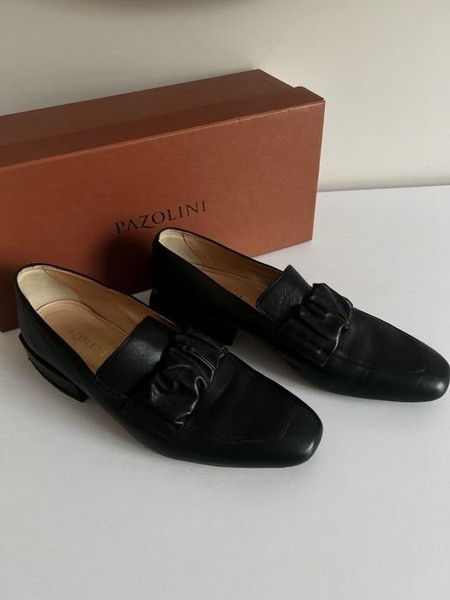 Women Carlo Pazolini Heels Black Leather 36 #6P99