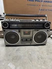 Vintage SANYO M 9990 Boombox AM/FM Radio cassette player -Read Description-