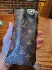 LOUIS VUITTON Monogram Etui Lunette MM Glasses Case M66544