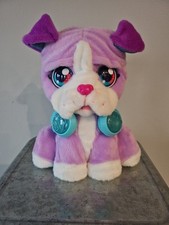 Vtech Dancing Dog DJ Beat Boxer Purple/White Blue Headphones- Working