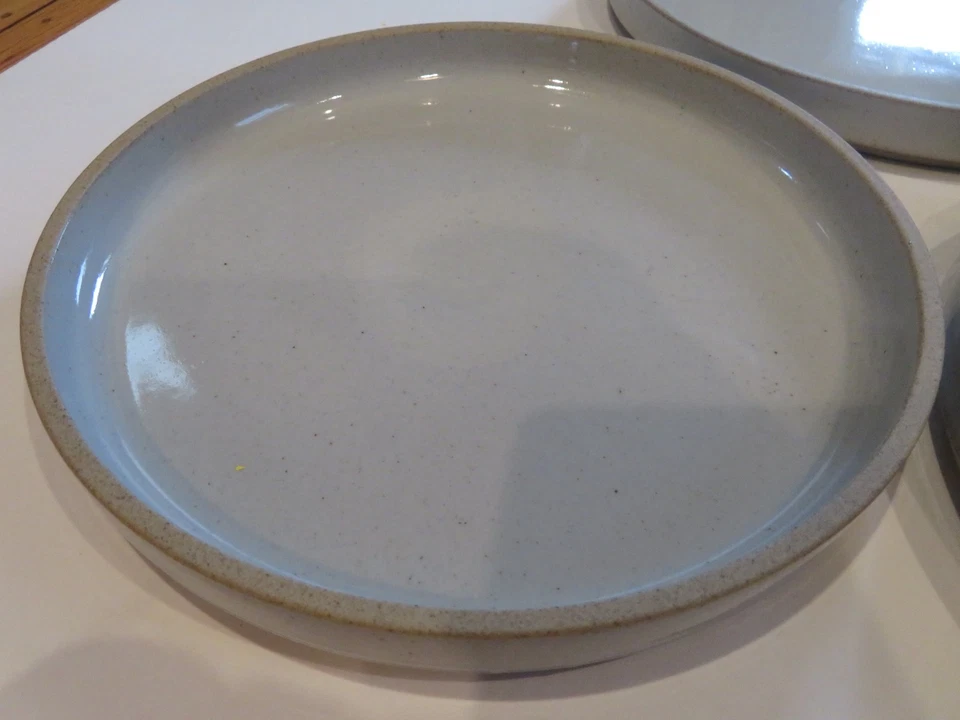 Hasami Porcelain Japan Lot of 3 Salad Plates in Glossy Gray 7 3/8" & 8 5/8" - Image 4 of 4