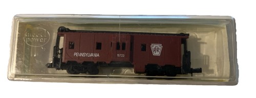 N Scale Model Power Pennsylvania Bay Window Caboose 15723 Model 3125 | Zustand: New
