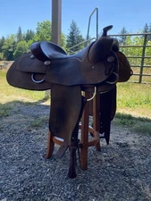 16” Billy Royal Comfort Classic Roughout work Saddle 