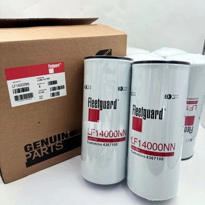 6 Pack Fleetguard LF14000NN Oil Filter Cummins ISX 4367100 NEW USA