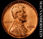 1956-D Lincoln Wheat Cent - Choice Gem Brilliant Unc  No Reserve  #L2514