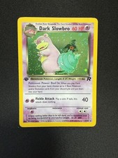 Pokemon Dark Slowbro Team Rocket 1st Edition 12/82 Holo Rare NM on eBay