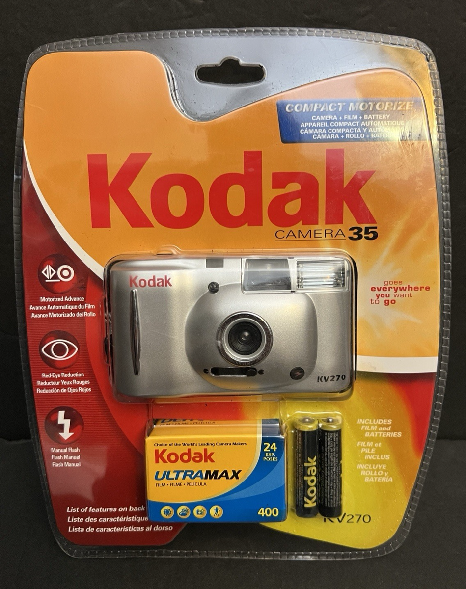 Kodak Vivitar KV270 35mm Film Camera Original Package Sealed