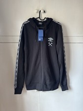 2010s West Ham Umbro Zip Hooded Jacket *BNWT* S